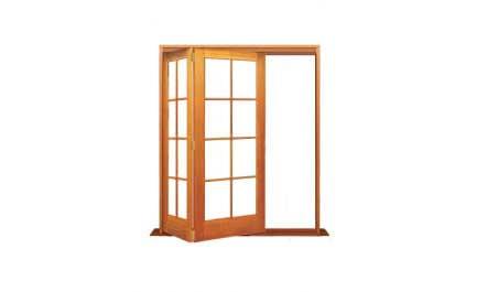 8 light: two door bifold - left or right