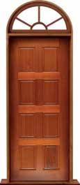 8 panel: double door