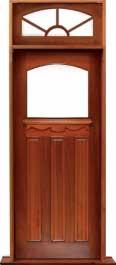 federation archtop: door in frame