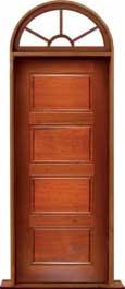 horizontal 4 panel: double door