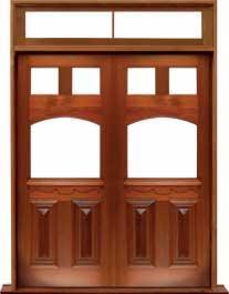 queen anne: single door +  two sidelights
